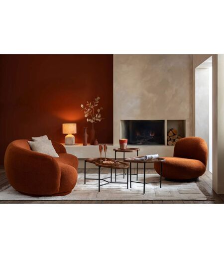 Tapis Déco en Laine Lignes Abstraites 200x300cm Écru