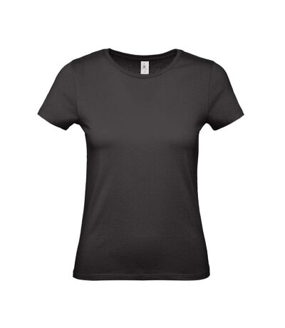 T-shirt #e150 Femme Noir B&C