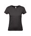 T-shirt #e150 Femme Noir B&C-1