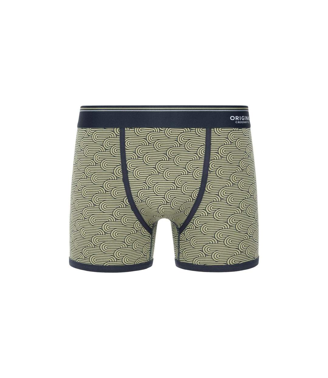 Boxers Spherigon Homme Vert Bleu Crosshatch-4