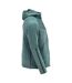 Mens Customised Hooded Fleece Jacket Light Forest Green Mascot-3