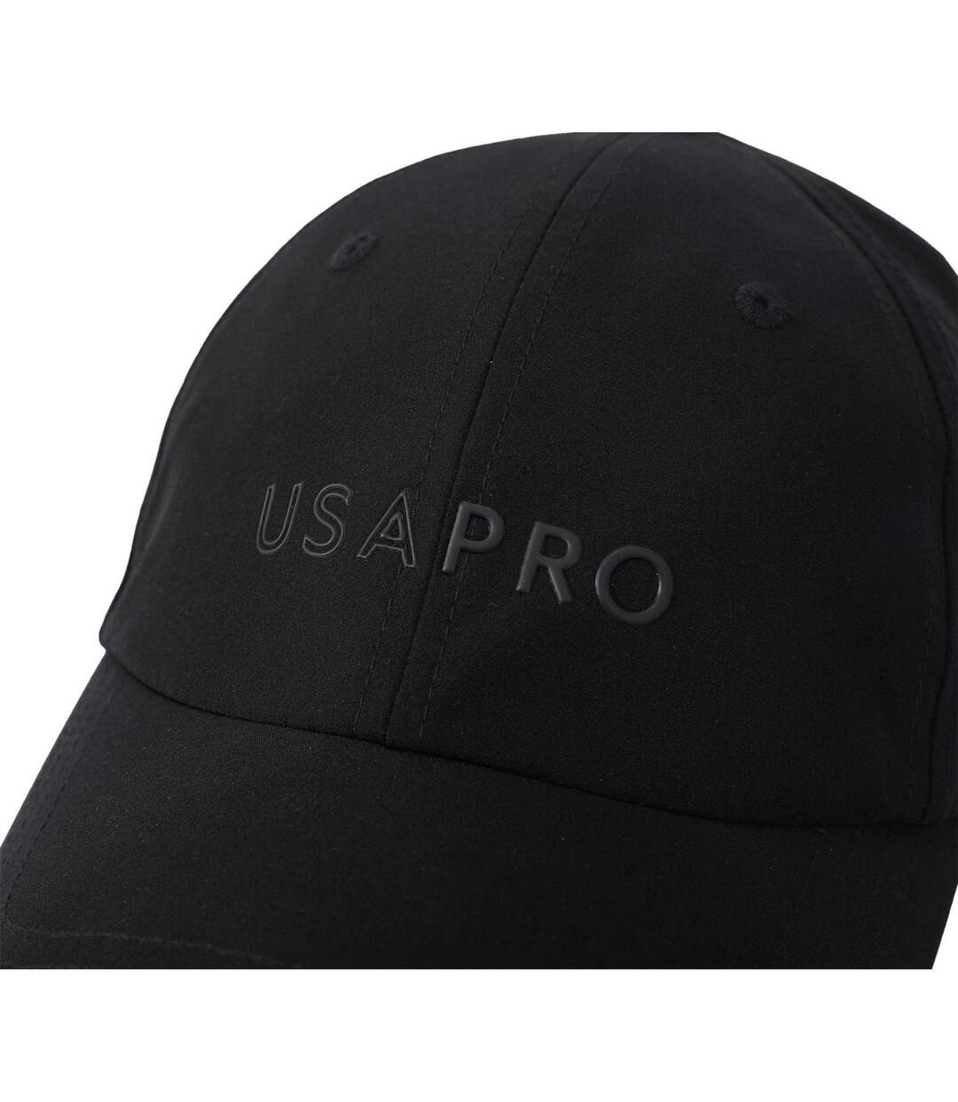 Pro Logo Baseball Cap Black USA-4