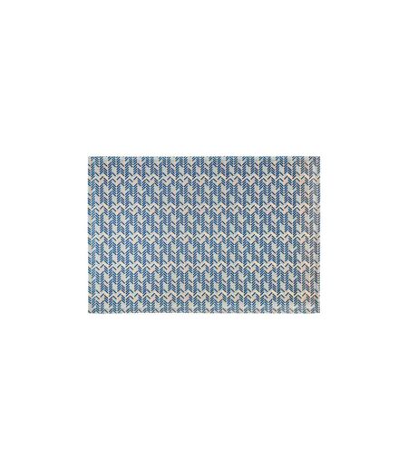 Set de Table Design Chevrons 30x45cm Bleu