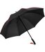 Parapluie Pliant Taille Unique Noir Rouge Fare-2