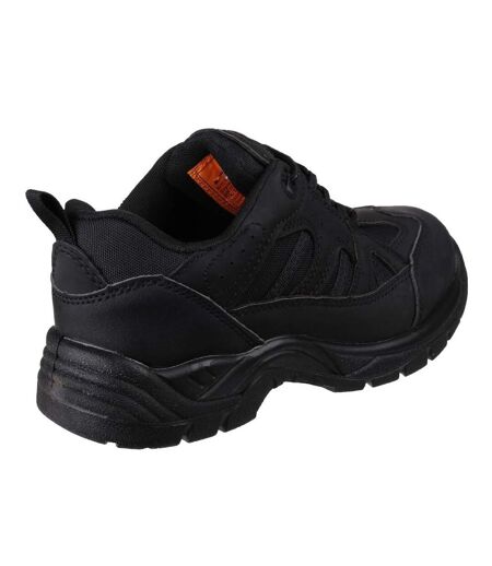 Amblers Steel Unisex FS214 Black Safety Trainer / Mens Womens Shoes (Black) - UTFS338