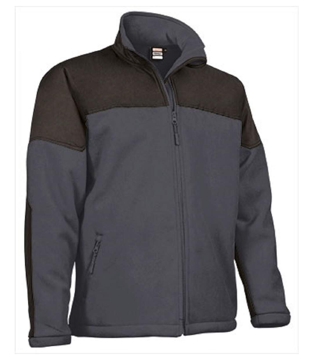 Veste polaire softshell - Homme - MAKALU - gris et noir