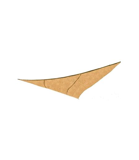 Voile d'ombrage triangulaire en jute 5 m