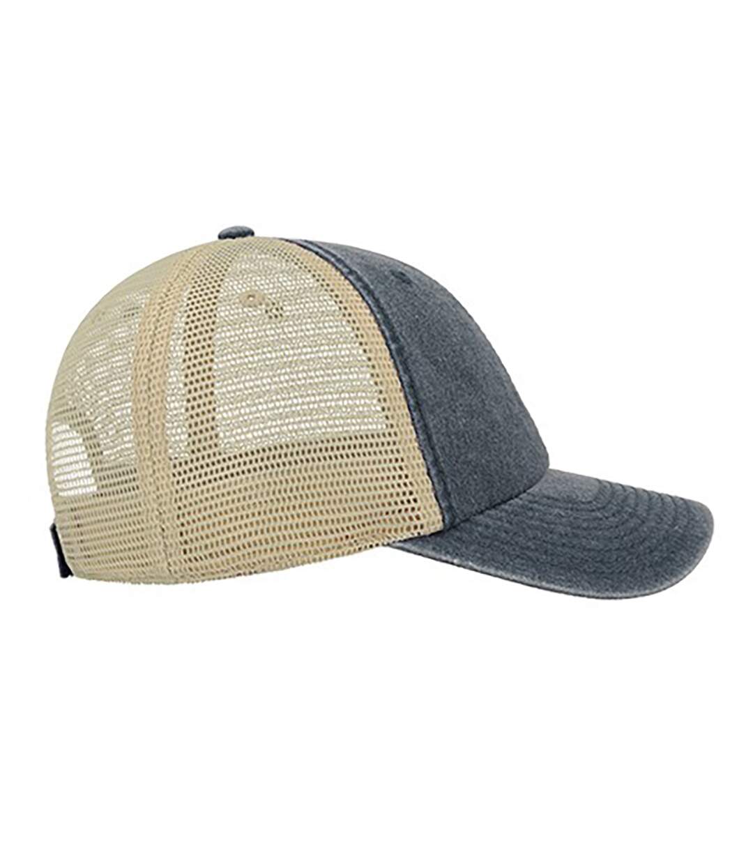 Casquette trucker case bleu marine Atlantis-3