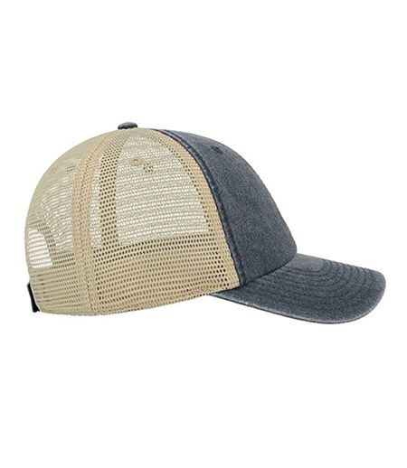 Casquette trucker case bleu marine Atlantis