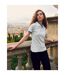 Polo Classic Marion Femme Gris Chiné Clique-1