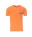 T-Shirt orange homme redskins ts6214-1
