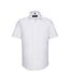 Chemise Manches Courtes Homme Blanc Russell Collection-1