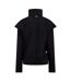 Womens/ladies Zip-off Sleeves Jacket Black Puma-3