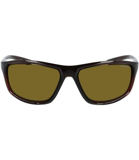 Lunettes De Soleil Motif/style Rectangle Adrenaline Adulte Taille Unique Marron Vert Kaki Nike