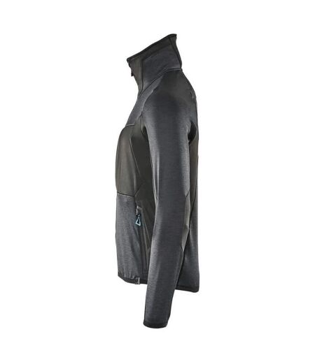 Mens Advanced Fleece Jacket Dark Navy Black Mascot