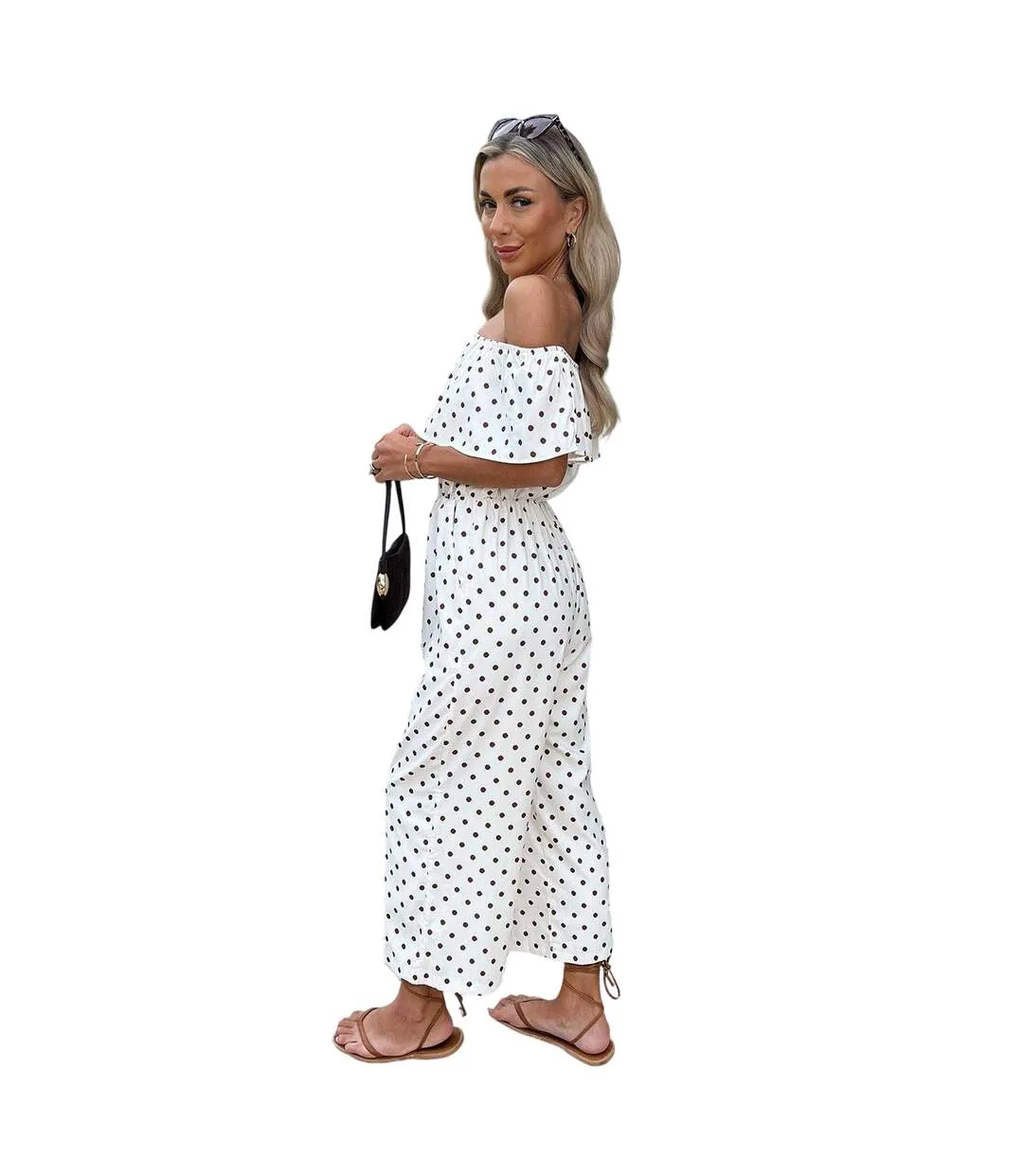 Combinaison Femme Crème AX Paris-3