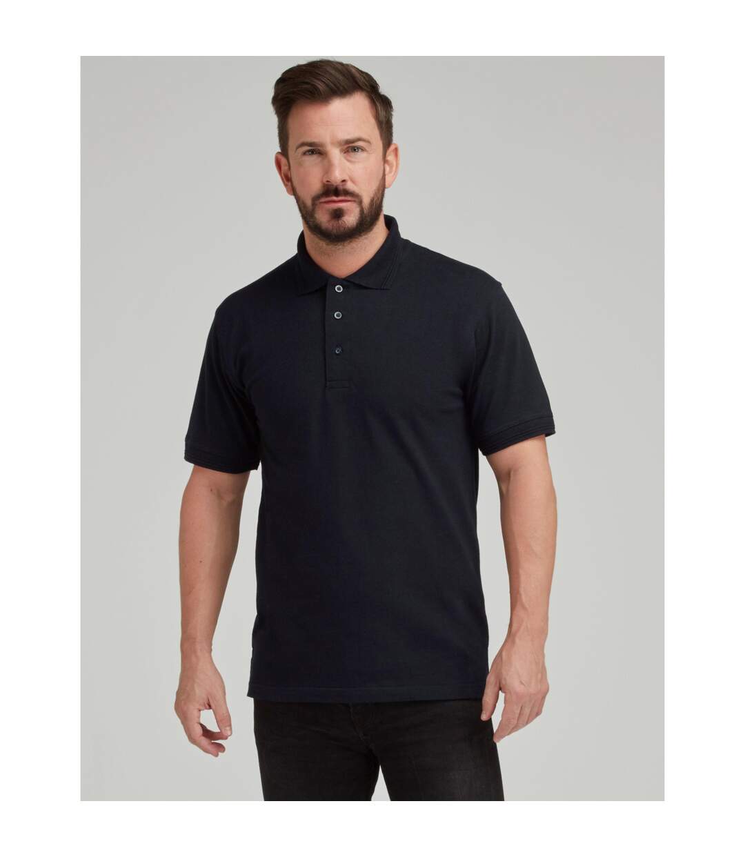 Adults Unisex 50/50 Pique Polo Charcoal Ultimate-1
