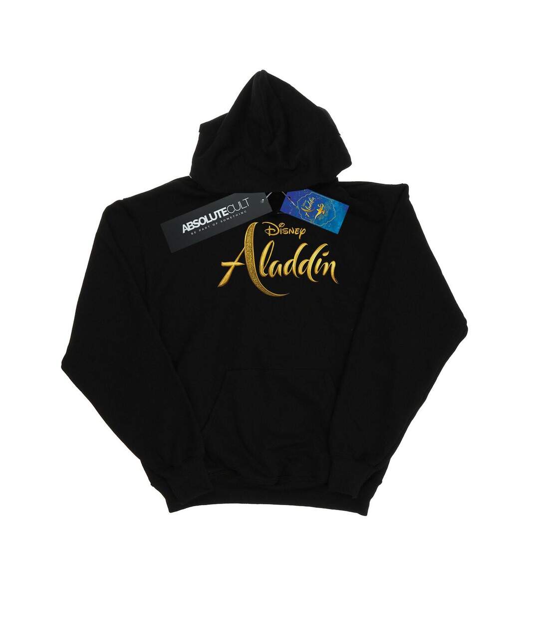 Disney - Sweat à capuche ALADDIN MOVIE LOGO - Femme (Noir) - UTBI2987-1
