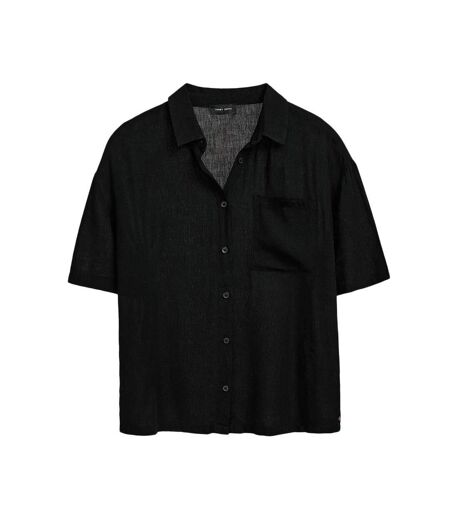 Chemise noir femme teddy smith elia - l