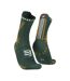 Chaussettes vert foncé homme compressport xu00048b-1