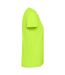 Womens/ladies estoril short-sleeved t-shirt fluorescent green Roly-4
