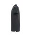 Mens Premium Stretch Polo Shirt Anthracite Melange Clique-3