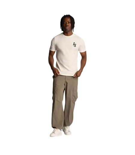 T-shirt Manches Courtes Motif/style Emblème Homme Blanc Lyle & Scott