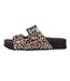 Claquettes Motif/style Imprimé Léopard Femme Beige Zaxy-2