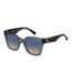 Womens/ladies Round Sunglasses 50cm Blue Tommy Hilfiger-2