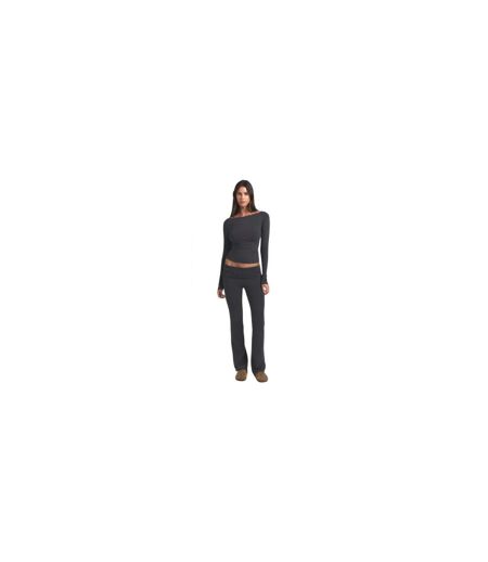 Pantalon Femme Anthracite Skims