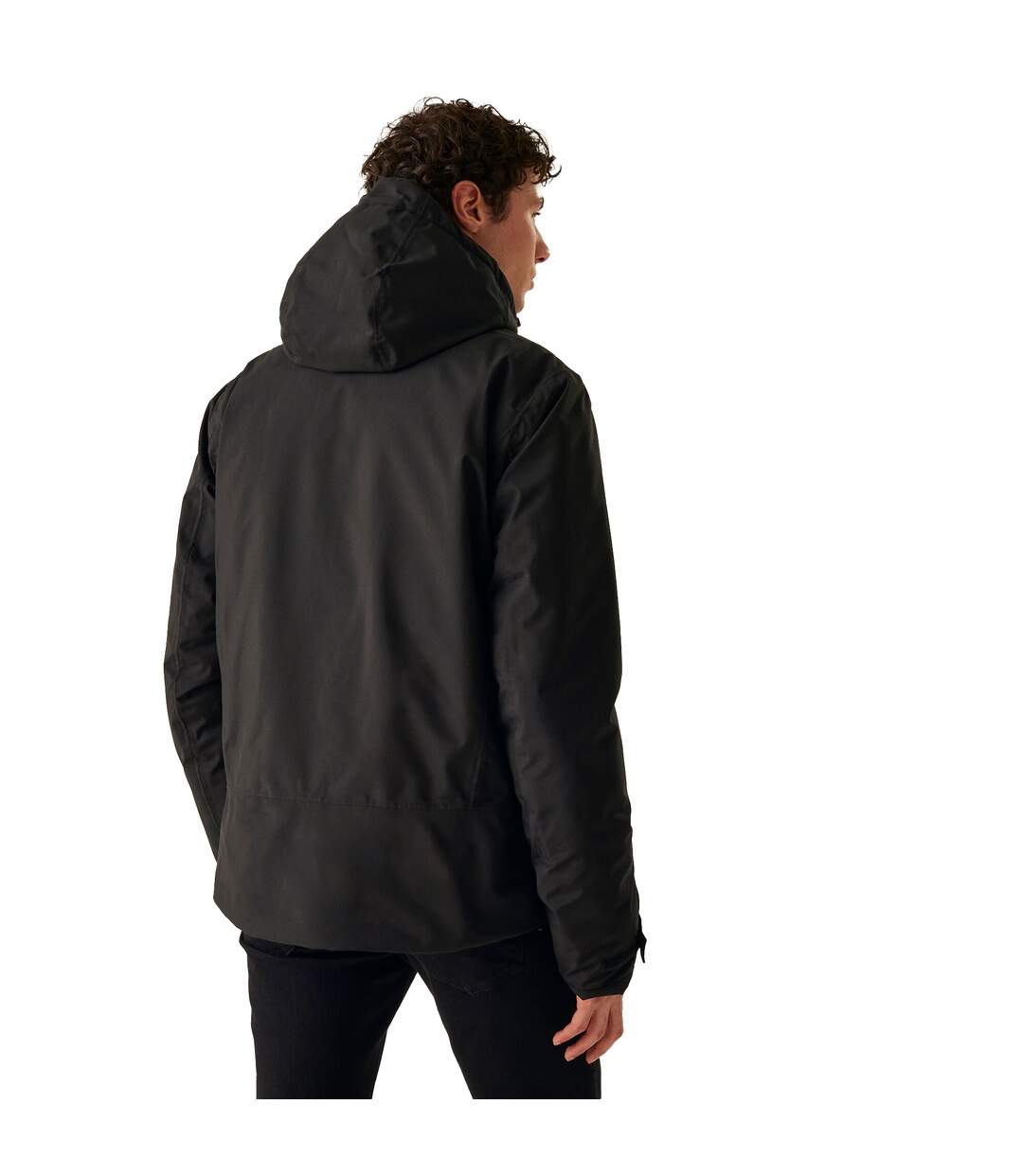 Mens frelton waterproof insulated jacket black Regatta-4