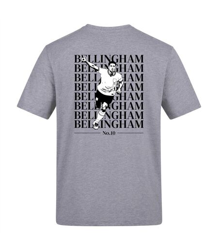 Mens Bellingham 10 Graphic Print Short-sleeved T-shirt Grey AWD