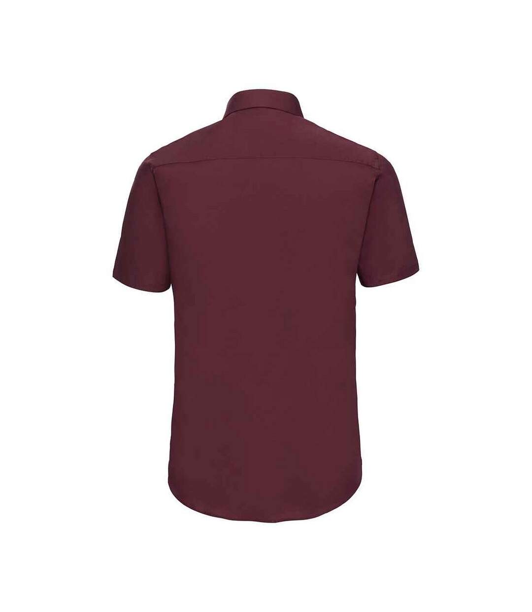 Chemise Homme Bordeaux Sombre Russell Collection-2