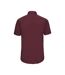 Chemise Homme Bordeaux Sombre Russell Collection-2