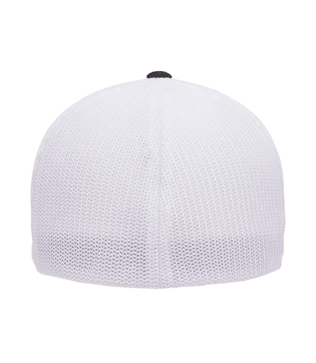 Casquette Trucker Motif/style Deux Tons Noir Flexfit-2