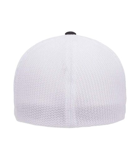Casquette Trucker Motif/style Deux Tons Noir Flexfit