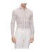 Chemise Manches Longues Motif/style À Rayures Homme Rouge Foncé Boss-3
