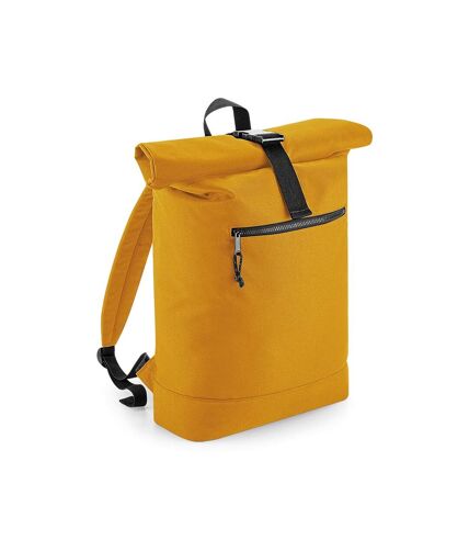 BagBase Unisex Recycled Roll-Top Backpack (Mustard) (One Size) - UTPC4045