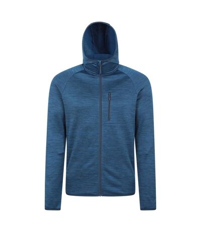 Mens Marker Active Hoodie Dark Blue Mountain Warehouse