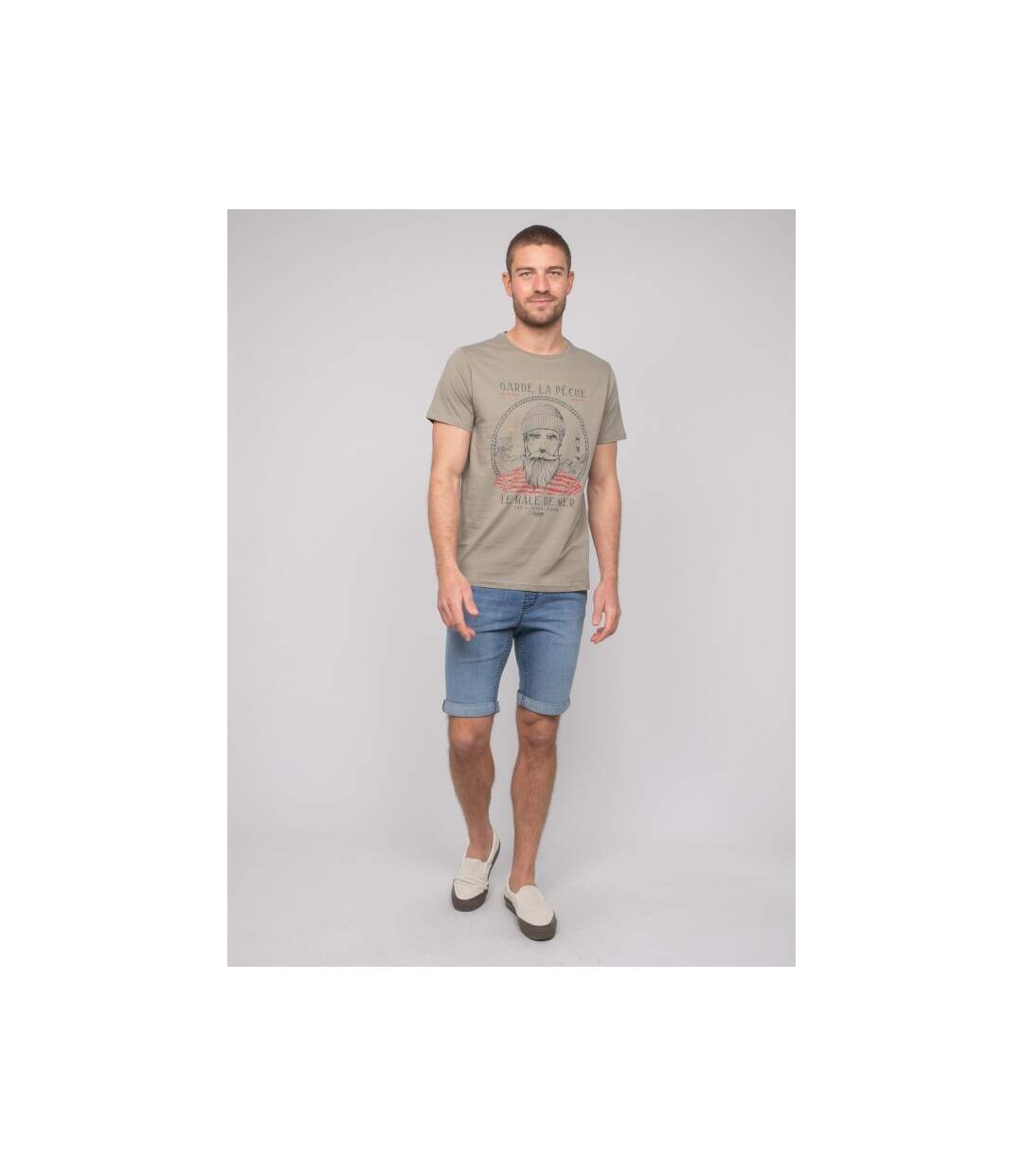 T-shirt coton motifs NAVIROL-4