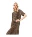 Robe longue femme beige / marron Principles