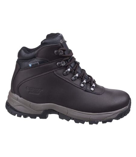 Hi-Tec - Chaussures imperméables de randonnée EUROTREK - Homme (Marron foncé) - UTFS5307