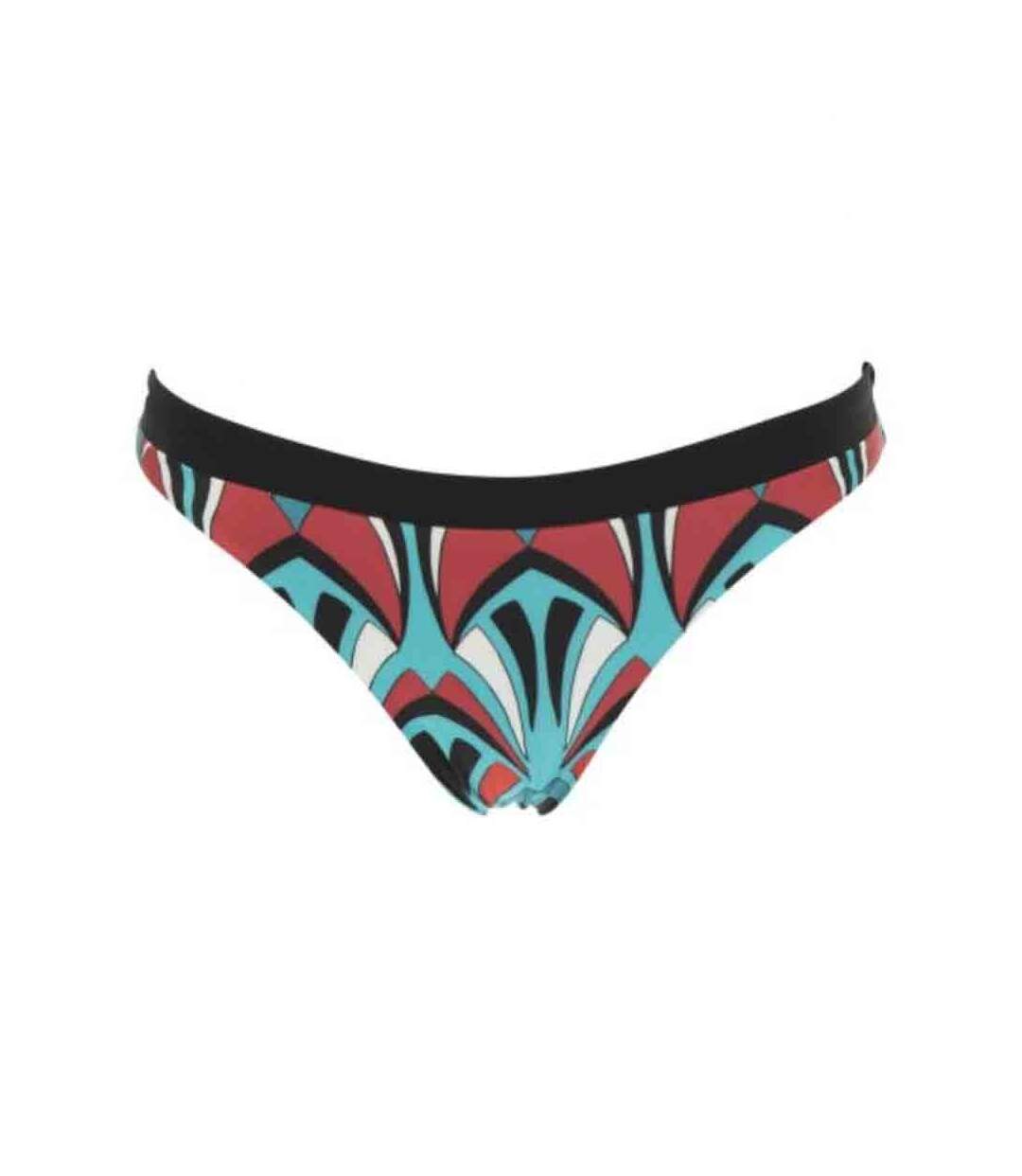 slip de bain imprimé paon-1