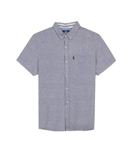 Chemise bleu chiné homme tbs calel - l