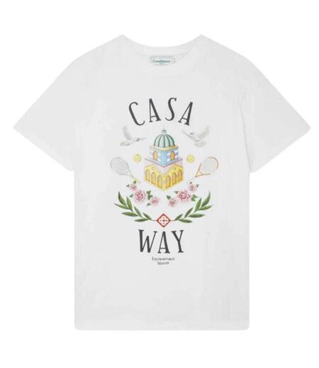 T-shirt Casa Way Homme Blanc Casablanca