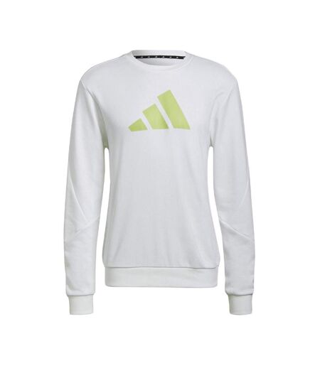 Sweat Blanc Homme Adidas HA1395 - L