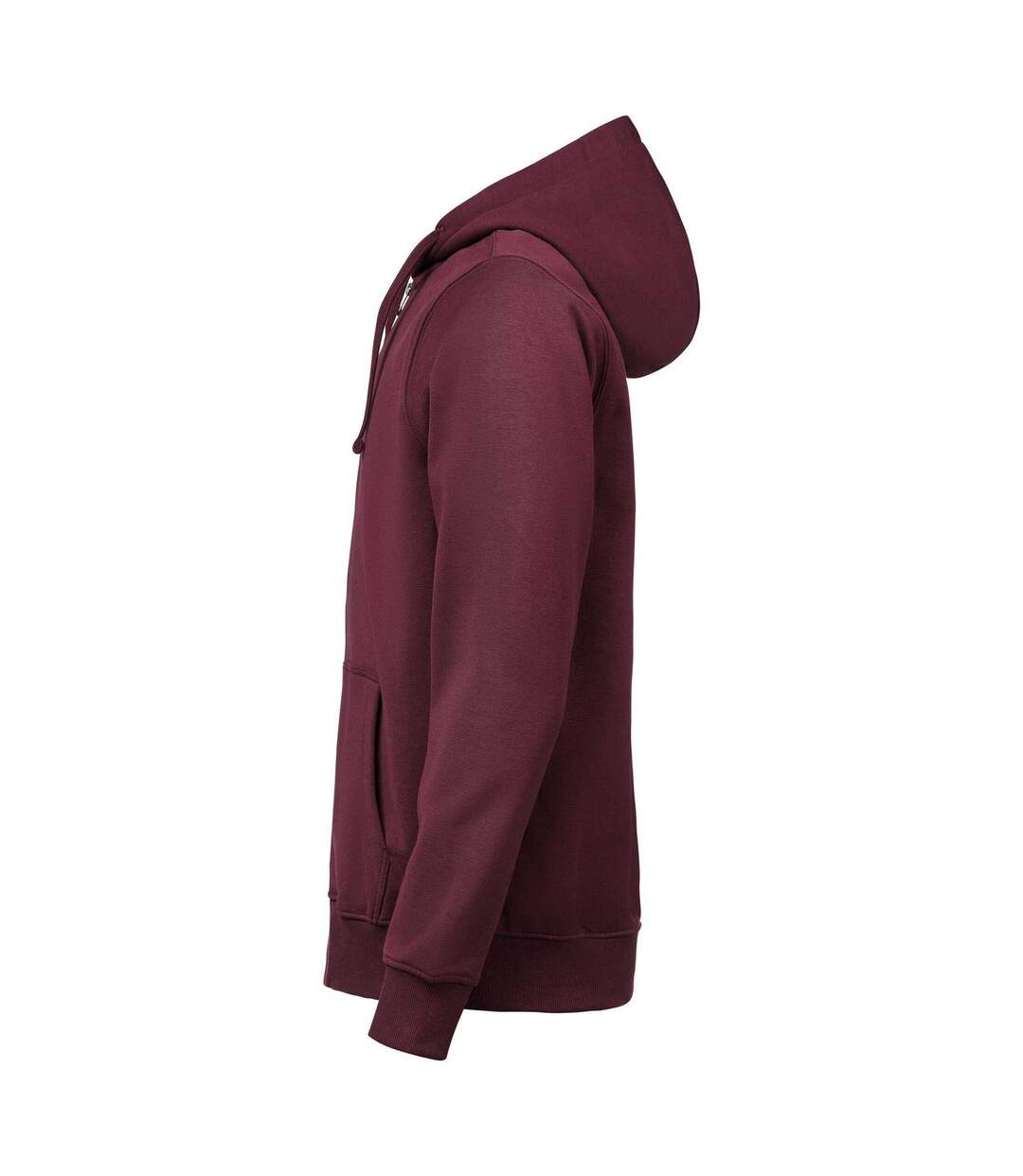 Unisex Adult Regular Full Zip Hoodie Prune Untagged Movement-3