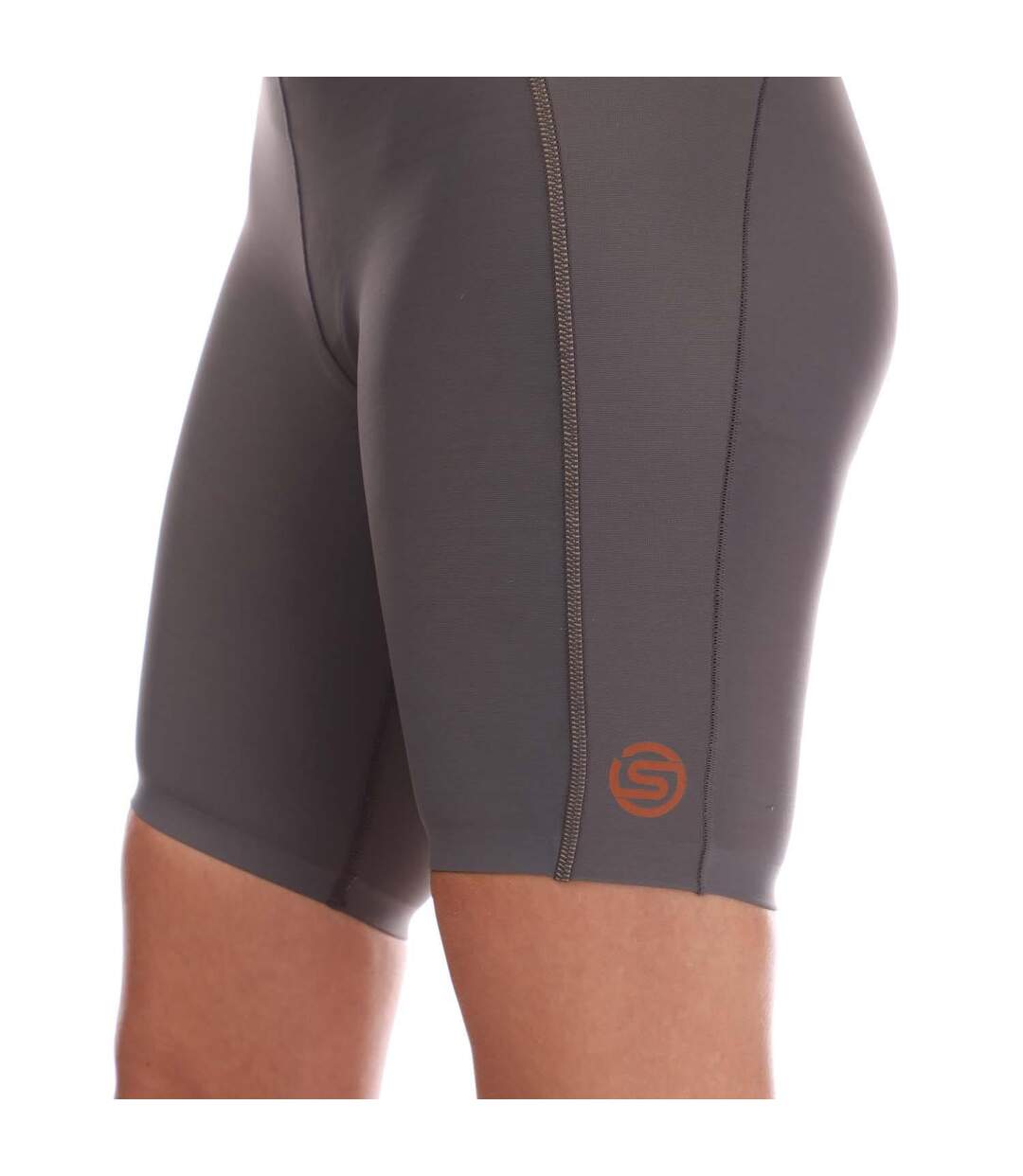 Womens/ladies Series-5 Half Cycling Shorts Charcoal Skins-3