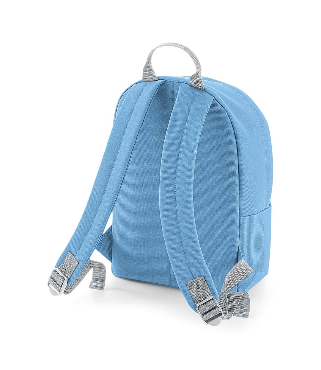 BagBase Mini Fashion Backpack (Sky Blue/Light Gray) (One Size) - UTPC4125