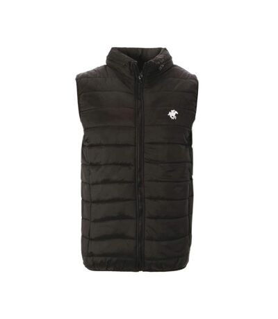 Doudoune noir homme american college ac black - l